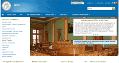 Desktop Screenshot of georgiacourts.gov